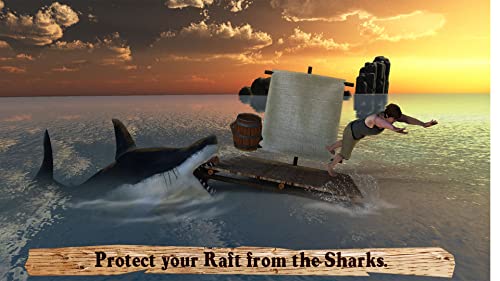 Raft Survival Island Subacuático Shark Attack