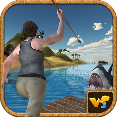 Raft Survival Island Subacuático Shark Attack