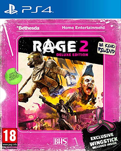 Rage 2 Deluxe Wingstick Edition PS4 [IT] [Importación italiano]