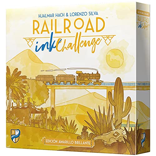 Railroad Ink: Edición Amarilla - Juego de Mesa en Español