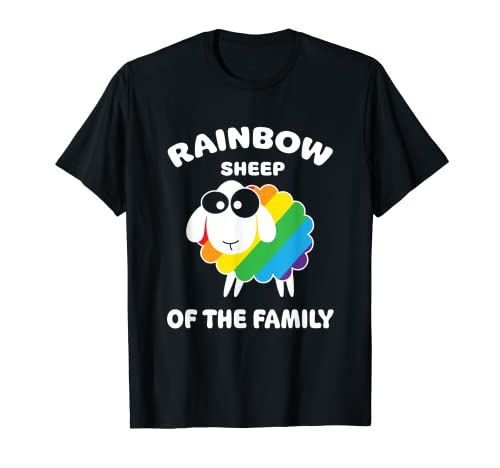 Rainbow Sheep Of The Family Pride Orgullo LGBT Orgullo Homo Camiseta