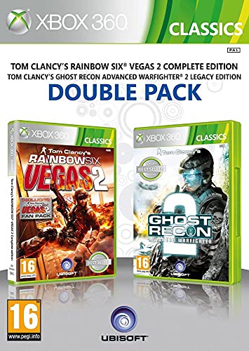 Rainbow Six Vegas 2 + Ghost Recon : Advanced Warfighter 2 [Importación francesa]