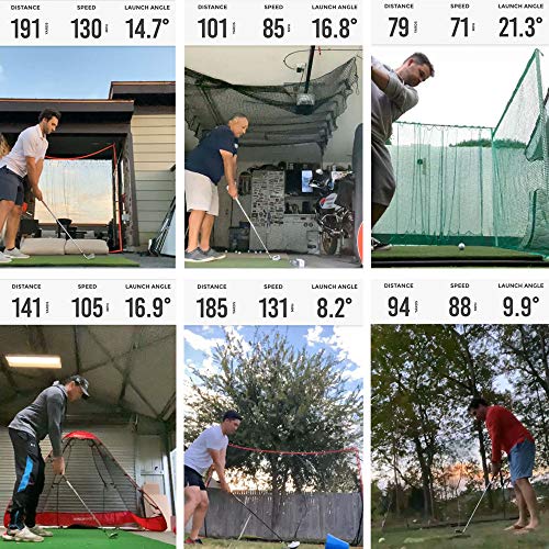 Rapsodo Monitor de lanzamiento móvil para uso en interiores y exteriores con visión satélite GPS y precisión de nivel profesional, iPhone y iPad solamente