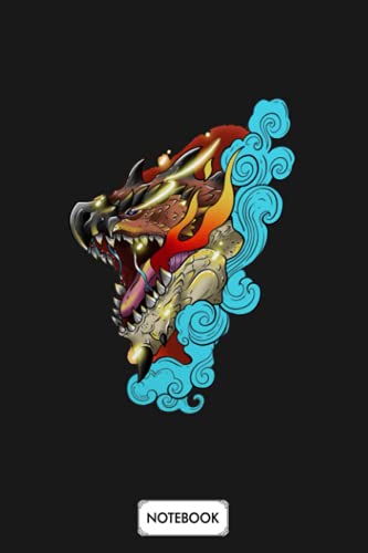 Rathalos Notebook: Journal, Lined Notebook, 120 Blank Pages, Journal, 6x9 Inches, Matte Finish Cover