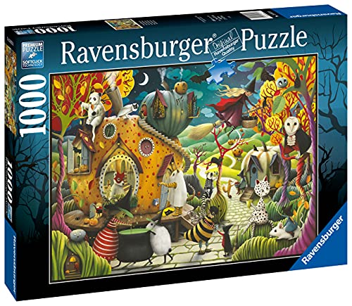 Ravensburger Puzzle, Puzzle 1000 Piezas, Halloween, Puzzle Adultos, Puzzle Fantasy, Rompecabezas de Calidad