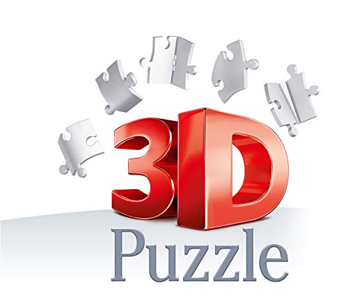 Ravensburger Puzzle, Puzzle 3D, Disney Tour Eiffel, 216 Piezas, Puzzle 3D Torre Eiffel, Edad Recomendada 10+, Puzzle Disney
