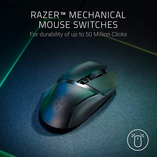 Razer Basilisk X Hyperspeed Wireless Gaming Mouse 16000 DPI Sensor óptico
