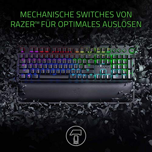 Razer BlackWidow Elite Orange Switch Teclado Gaming- German Layout