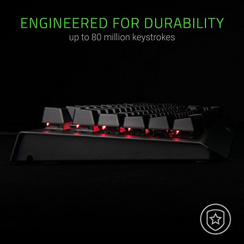 Razer BlackWidow X Chroma - Teclado mecánico Gaming (retroiluminado RGB, Estructura metálica de Calidad Militar) - QWERTY inglés