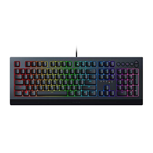 Razer Cynosa V2 - Teclado para Videojuegos con diafragma RGB Chroma Lighting, diseño de EE. UU.