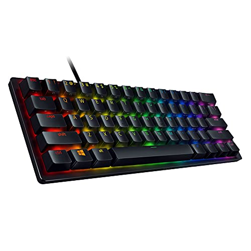 Razer Huntsman Mini (Purple Switch) Teclado, US Layout, color Negro