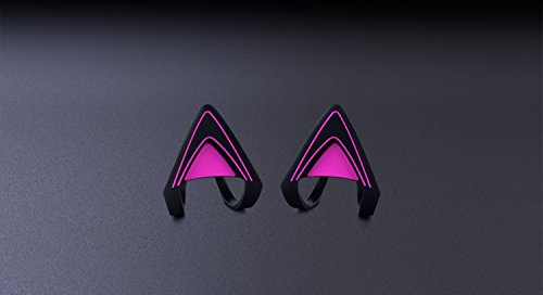 Razer - Kitty Ears para auriculares Kraken, compatible con los modelos 2019, TE y X, diseño Individual, color púrpura neón