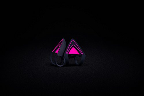 Razer - Kitty Ears para auriculares Kraken, compatible con los modelos 2019, TE y X, diseño Individual, color púrpura neón
