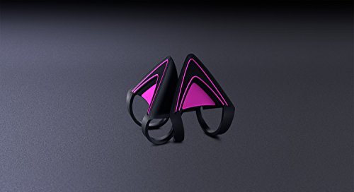 Razer - Kitty Ears para auriculares Kraken, compatible con los modelos 2019, TE y X, diseño Individual, color púrpura neón
