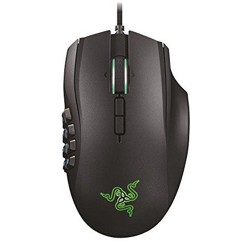 Razer Naga Chroma - Ratón para Gaming (ergonómico, con Cable, para MMO, 19 Botones programables, Sensor de 16000 dpi)