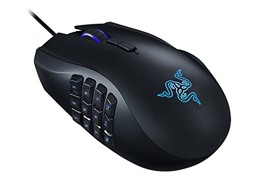 Razer Naga Chroma - Ratón para Gaming (ergonómico, con Cable, para MMO, 19 Botones programables, Sensor de 16000 dpi)