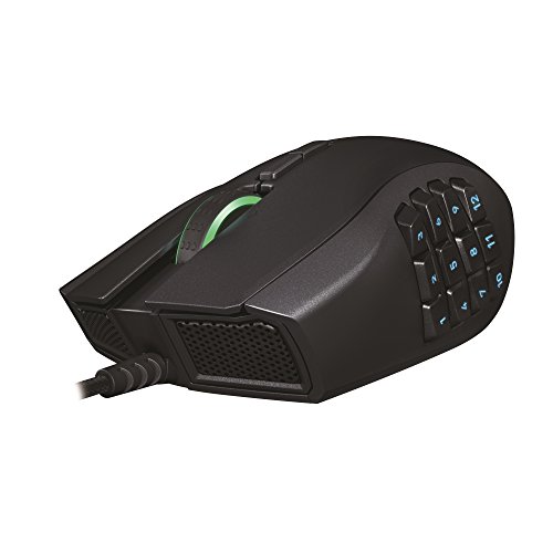 Razer Naga Chroma - Ratón para Gaming (ergonómico, con Cable, para MMO, 19 Botones programables, Sensor de 16000 dpi)