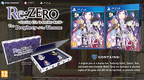 Re: Zero - Starting Life In Another World: The Prophecy Of The Throne Limited Edition