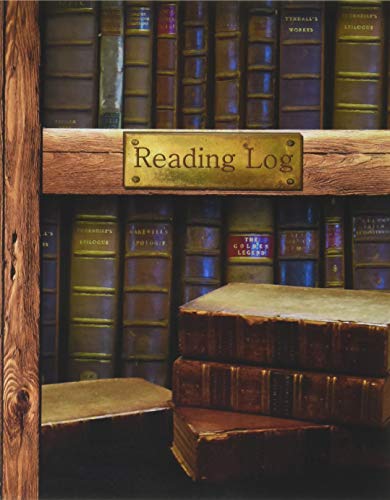 Reading Log: Gifts for Book Lovers / Reading Journal [ Softback * Large (8" x 10") * Antique Books * 100 Spacious Record Pages & More... ] (Reading Logs & Journals)