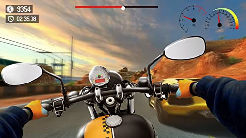 Real City Traffic Rider Bike Simulator Free Game