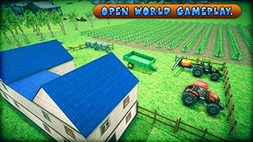 Real Farming Simulator 2018: Tractor Farming Games