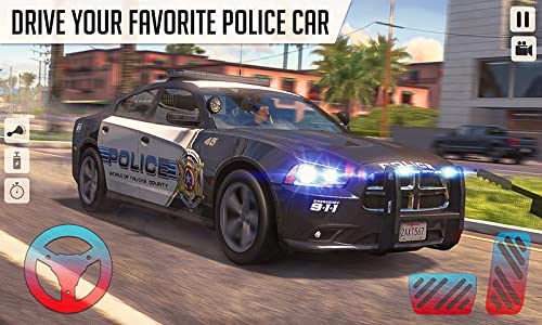 Real Police Car Simulator: Police Car Drift Sim