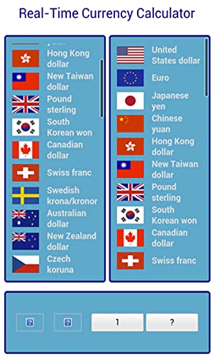Real-time Currency Calculator