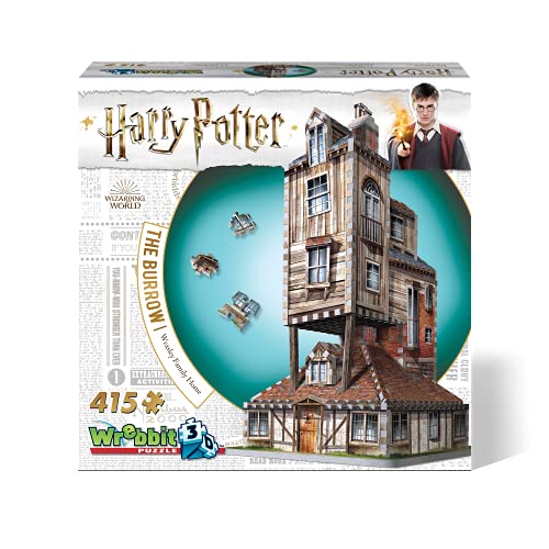 Redstring Puzzle 3D Harry Potter La Madriguera Casa Familiar Weasley, Multicolor, Talla Única (W3D-1011)
