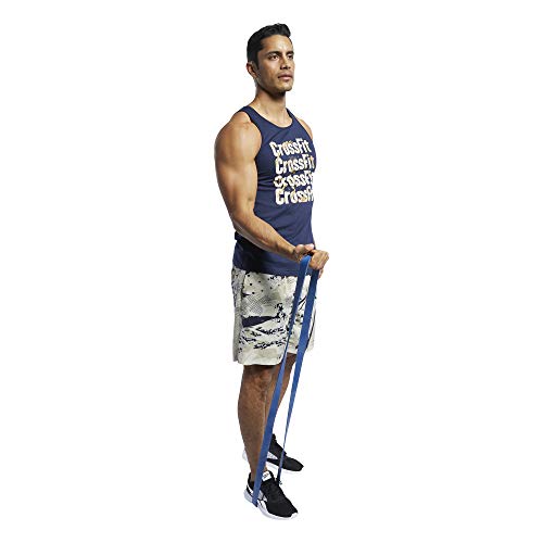 Reebok RC Games Print Logo Tank Camiseta, Hombre, vecnav, S