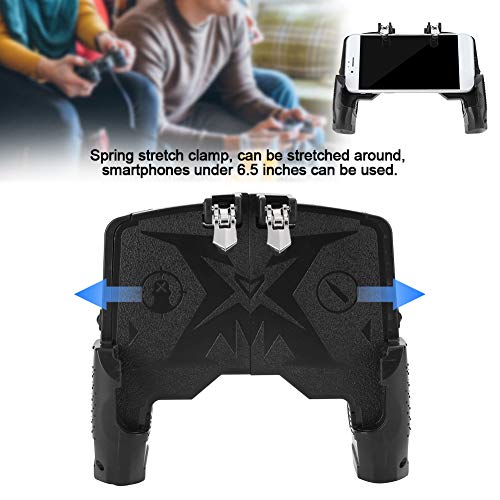 Regalo de verano Universal Gamepad Soporte retráctil Controlador de juegos PUGB Larga vida útil Agarre ergonómico Rendimiento estable Sin demora PC para teléfonos inteligentes Entretenimiento en el ho