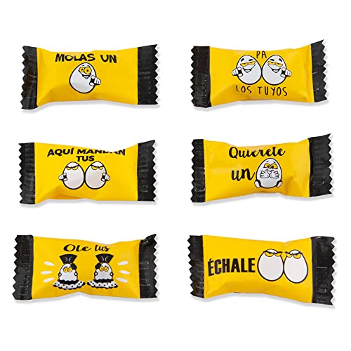 Regalo original. Tarro con 365 caramelos motivadores. Ser del Barcelona mola un huevo. Un caramelo motivador para cada dia del año