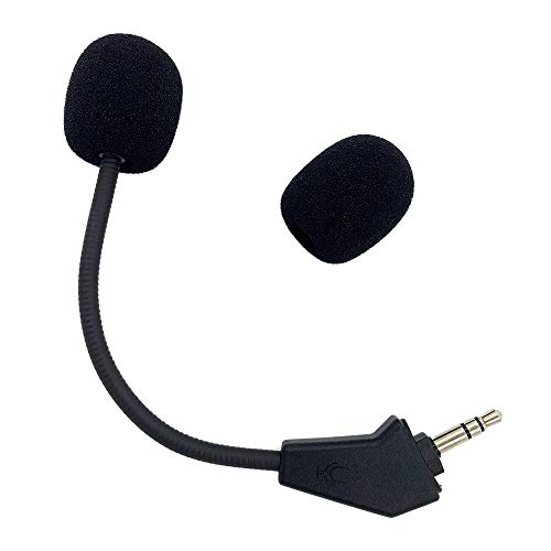 Repuesto de micrófono Corsair HS50, Aux 3,5 mm, piezas de reparación de espuma extra para Corsair HS50 Pro HS60 HS70 SE Auriculares PS4 Xbox One Nintendo Switch PC Gaming