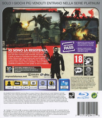 Resistance 3 - Platinum Edition [Importación italiana]