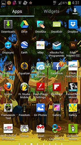 Retro Market Square Live Wallpaper