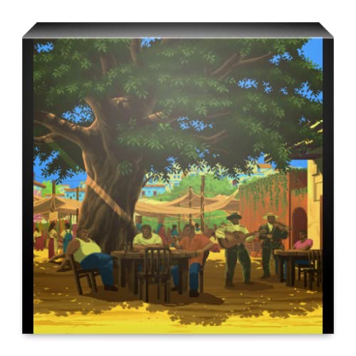 Retro Market Square Live Wallpaper