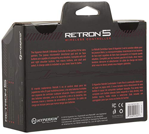 Retron 5 MKBFRA4GY-BH, Manette - Noir