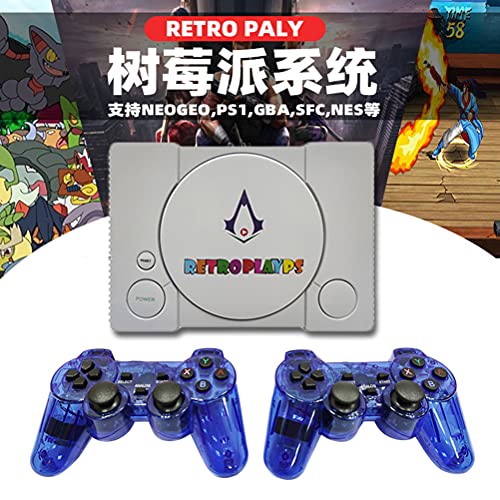 Retropie Raspberry PI 4 32GB Super Emulator PS1 Retro Plug And Play Consola De Videojuegos Consola Incorporada 7000 Classic Games Soporte PS1 PSP N64 SFC NES ETC 50 Simuladores Y Descarga De Juegos