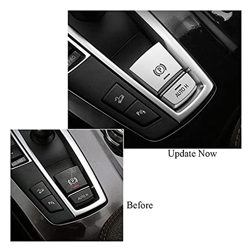 Reunion Freno de Mano electrónico P botón de decoración de botón Ajuste for BMW F10 F07 F01 X3 F25 X4 F26 F11 F06 X5 F15 X6 F16 Accesorios de Coche