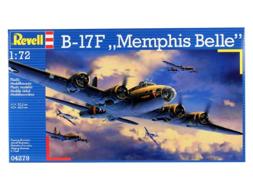 Revell Boeing B-17F Memphis Belle, Kit de Modelo, Escala 1:72 (4279) (04279)