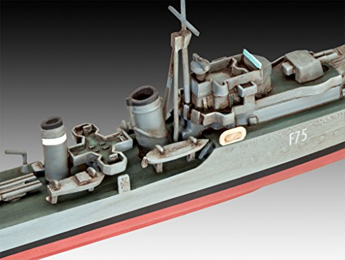 Revell Maqueta de HMS Ark Royal & Tribal Class Destroyer, Kit Modello, Escala 1:720 (5149) (05149), Royal: 34,3 cm 15,9 cm de Largo