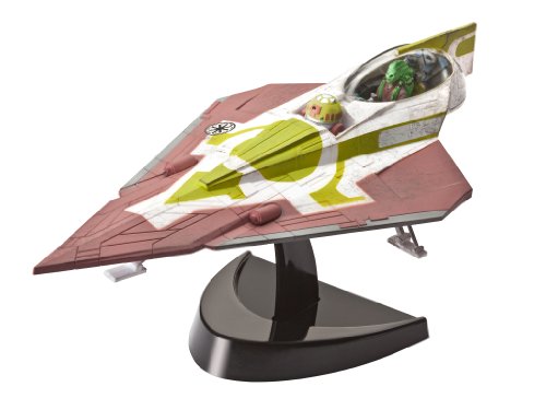 Revell Maqueta Star Wars Fisto's Jedi Starfighter, Easy Kit Modello, Escala 1:39 (6688)(06688), 20,2 cm de Largo