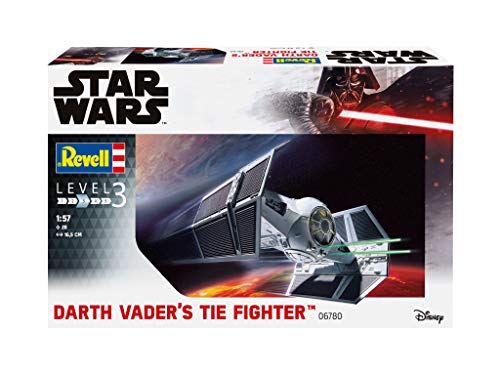 Revell- Star Wars Darth Vaders Tie Fighter 1:57 Kit Modello (06780)
