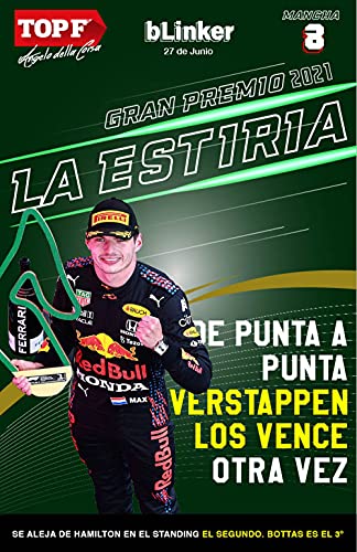 Revista bLinker de Fórmula 1: Gran Premio de Estiria 2021 (Revista bLinker de Fórmula 1 Gran Premio de Estiria 2021)