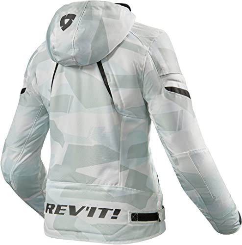 Revit Flare 2 Chaqueta de moto textil para mujer, camuflaje 40