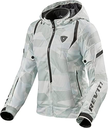 Revit Flare 2 Chaqueta de moto textil para mujer, camuflaje 40
