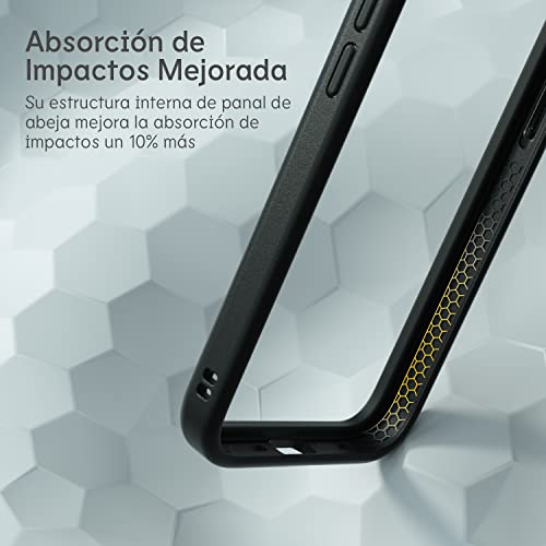 RhinoShield Funda Bumper Compatible con [iPhone 13 Mini] | CrashGuard NX - Carcasa con Tecnología de Absorción de Golpes - Resistente a Impactos de más de 3.5 Metros - Azul Marino