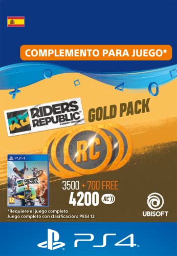 Riders Republic - Republic Coins Gold Pack - 4200 RC | Código de descarga - Cuenta española