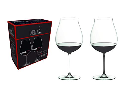 RIEDEL 6449/67 Veritas New World Pinot Noir/Nebbiolo/ROSÉ Champagner (Estuche de 2 Copas)