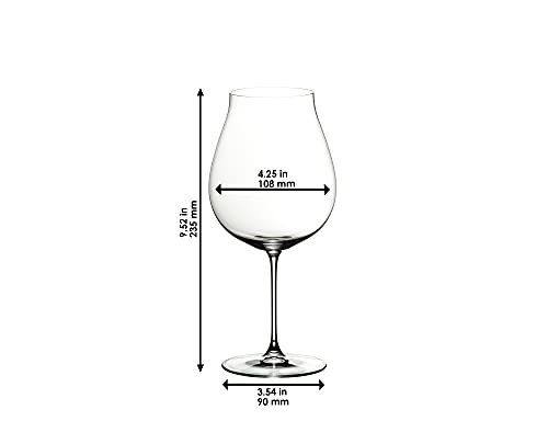 RIEDEL 6449/67 Veritas New World Pinot Noir/Nebbiolo/ROSÉ Champagner (Estuche de 2 Copas)
