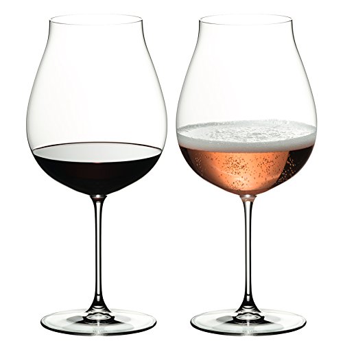 RIEDEL 6449/67 Veritas New World Pinot Noir/Nebbiolo/ROSÉ Champagner (Estuche de 2 Copas)